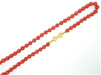 Collana Lorenza Gioielli Donna in Oro Corallo CL 01 - CL 01